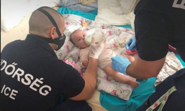 Bedrogozva őrjöngött az apa, a rendőrök mentették meg a csecsemőt