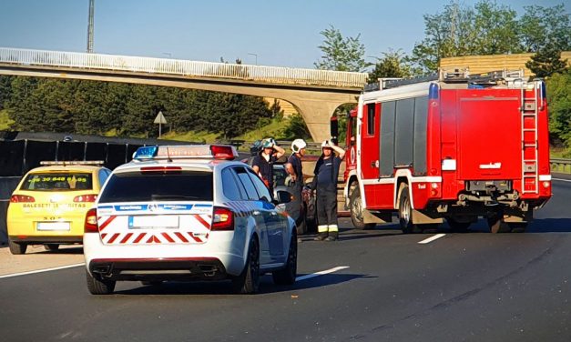 Ha az M0-on indulsz útnak, akkor figyelj, mert megint fontos helyen történt baleset Budapesten is