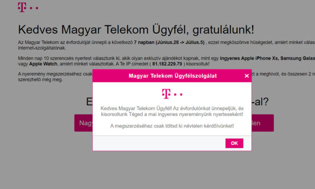 Vigyázat csalók! A gatyád is rámehet az új telekomos átverésre!