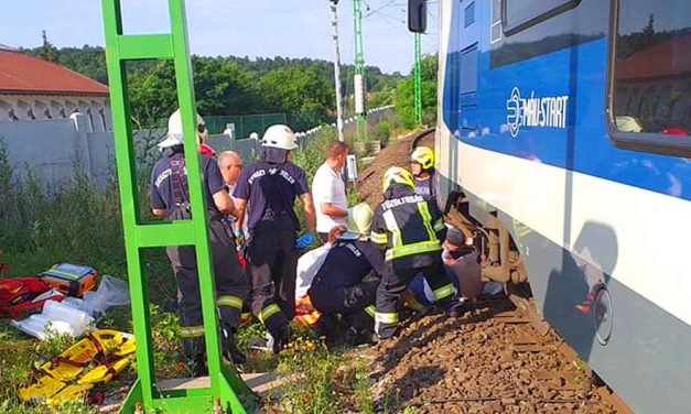 Halálos gázolás Balatonboglárnál, vonat ütött el egy embert