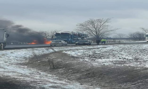Halálos baleset Győrnél: négyen haltak meg – videó a helyszínről