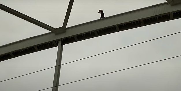 Büntetést kaphat az a fiatal fiú, aki felmászott a Belvárosi híd tetejére Szegeden – videó