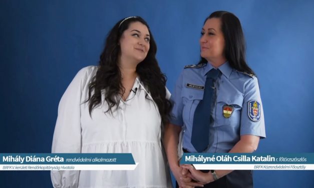 „Köszönöm, hogy vagy nekem!” – megható videóval köszönti az édesanyákat a rendőrség