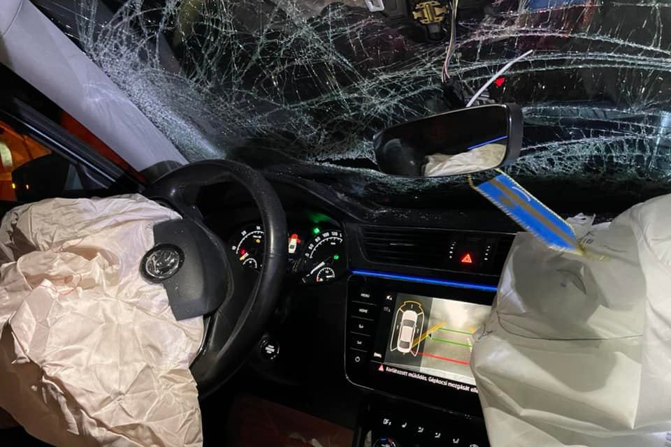 Szarvasrudlival ütközött Hoppál Péter fideszes politikus, több állat elpusztult, a képviselő autója teljesen összetört