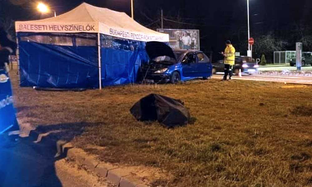 Drámai karambol: Saját autója nyomta halálra a pizzafutárt Budapesten