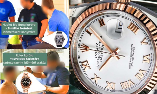 Pofátlan lopás: Időmérő eszközként könyvelt el egy 12 milliós Rolex luxuskarórát Budapesten a 2. kerületi sport kft. előző vezetése, durván lopták az adófizetők pénzét