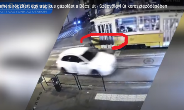 Hétköznapi horror Óbudán, métereket repült a figyelmetlen gyalogos