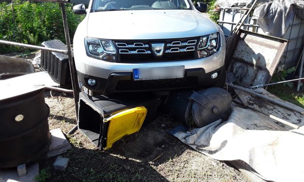 Nem volt kiút, saját csapdájába esett az ittas autótolvaj – fotók