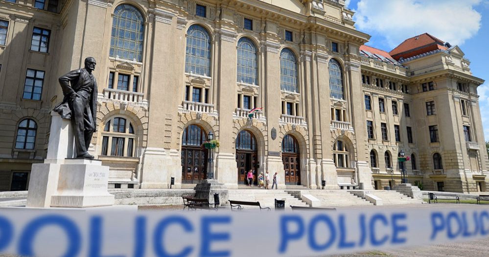 Robbanás a Debreceni Egyetemen: egy ember életveszélyes sérüléseket szenvedett