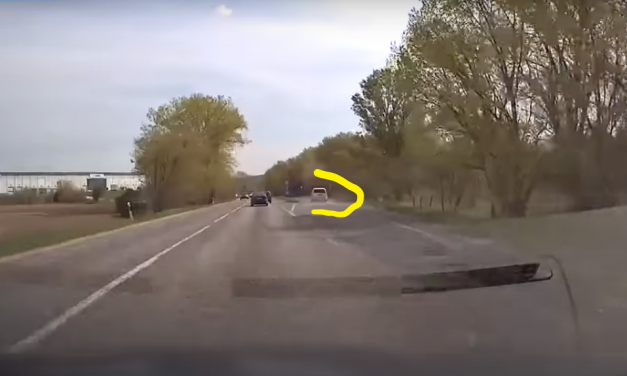 Életveszélyes előzést mutatott be egy terepjárós a pihenőn keresztül, videón a manőver