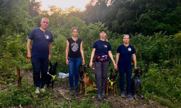 „Daira hangos ugatással jelezte, hogy megvan” – keresőkutyák segítségével találták meg a 21 éves, leukémiás, ukrán menekült fiút Dunabogdányban