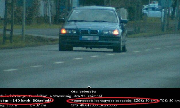 Biztos félt, hogy kihűl a töltött káposzta, 140-el repesztett a városban Szenteste napján