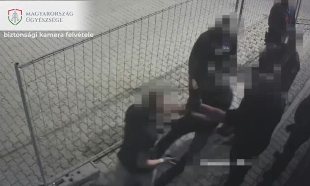 Videón, ahogy kis híján agyonver egy vendéget a gyöngyösi diszkó kidobója