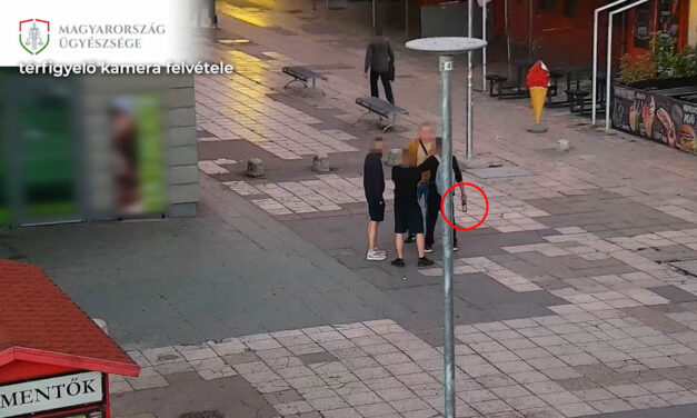 Törött sörösüveggel sebesítették meg a férfi nyakát Budapesten: videón a drámai támadás