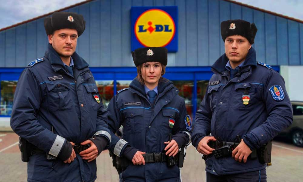 Újraélesztés a Lidl-ben, váratlanul összeesett egy vásárló a bejáratnál, bravúros dolgot tettek a kispesti rendőrök