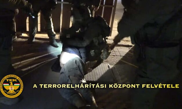 Egy szerelmespárra csapott le a TEK, budapesti házukban fegyvereket, drogot és két kutyát is találtak – VIDEÓVAL