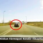 Életveszélyes üldözés a négysávos főúton – menet közben cserélt helyet a sofőr és az utasa – VIDEÓVAL