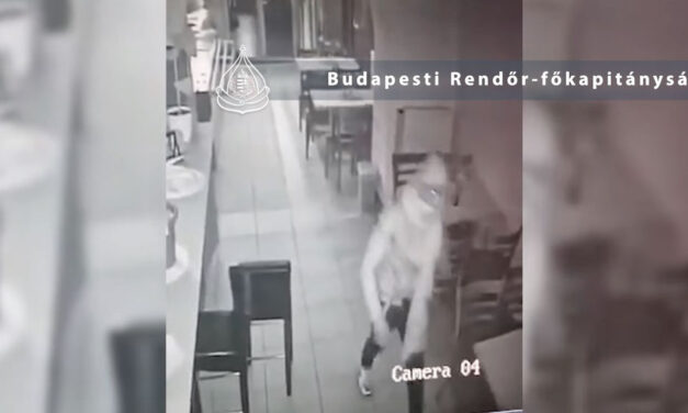Árpád betört egy fővárosi kapitányság melletti étterembe, csak hogy megmutathassa, nem is olyan kemények az ottani rendőrök