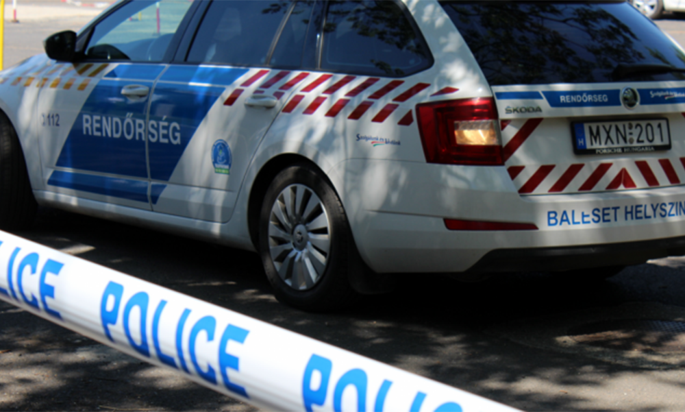 Borzalmas tragédia Heves vármegyében: lesodródott egy autó az útról, bennégett a sofőr