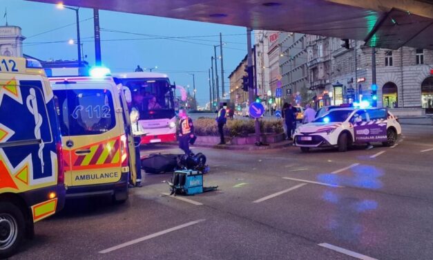 „Nem segített senkinek, csak ordítozott valakivel a telefonján” – még jogosítványa sem volt annak a férfinek, aki súlyos balesetet okozott Budapesten, a Keletinél