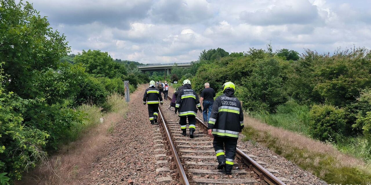 Felelőtlen gyalogos a síneken – elsodort a vonat egy embert Bátaszék közelében