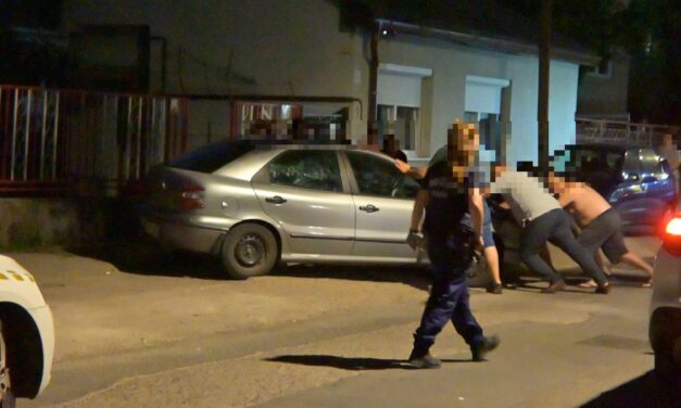 Durva balhé Pesterzsébeten: családi perpatvar és frontális karambol, a rendőrség speciális egysége tett rendet