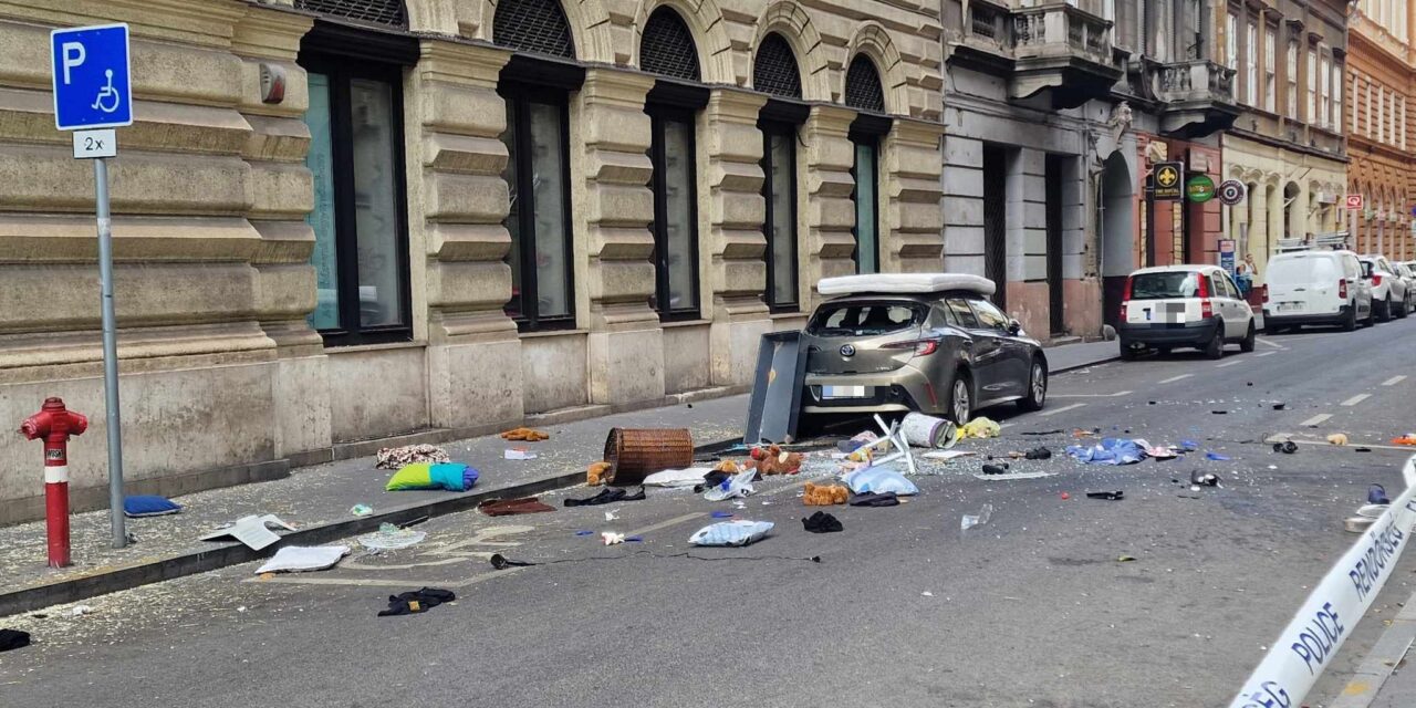 Családi perpatvar a budapesti Dob utcában – minden repült, ami mozdítható