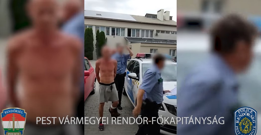 Fényes nappal rabolt ki egy idős nénit egy férfi Pest megyében: durván megragadta az asszony nyakát – videó