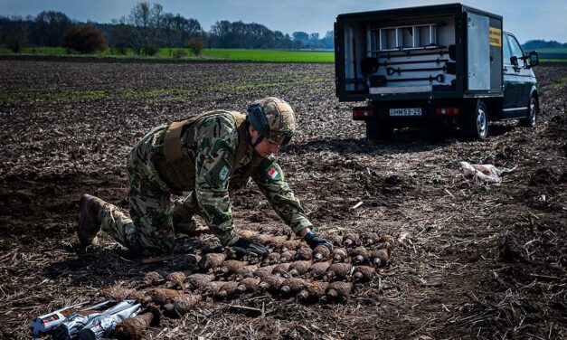 63 aknagránátot találtak egy szántóföldön Komárom-Esztergom megyében