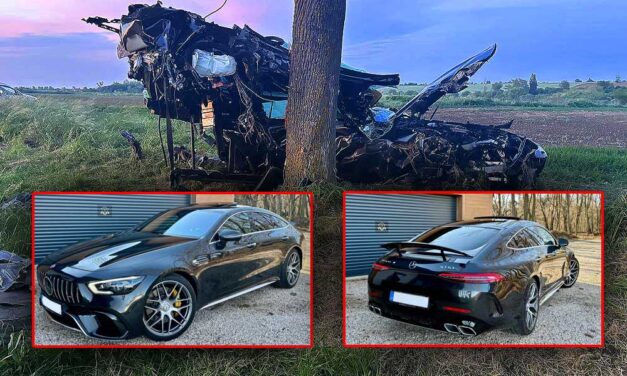 45 millió forintért árulta luxus Mercedesét Stétz Dániel testépítő, MMA-harcos, aki szombaton halálos autóbalesetet szenvedett Szalántálnál
