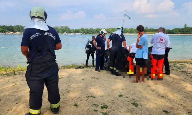 „Nyugodj békében, testvérem, szeretlek” – összeomlott a dunavarsányi bányatóba fulladt 27 éves férfi családja, a holttestet búvárok találták meg