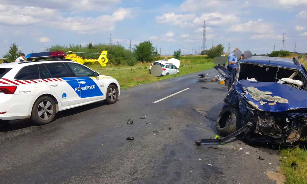 Szörnyű baleset történt Szombathelynél: ketten meghaltak, egy gyermek állapota kritikus