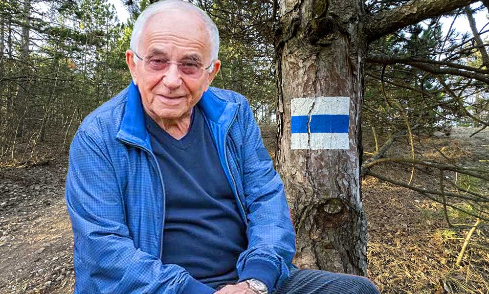Vitray Tamás fia volt az a túrázó, aki medvével találkozott az erdőben, így történt az incidens a Kéktúra útvonalán
