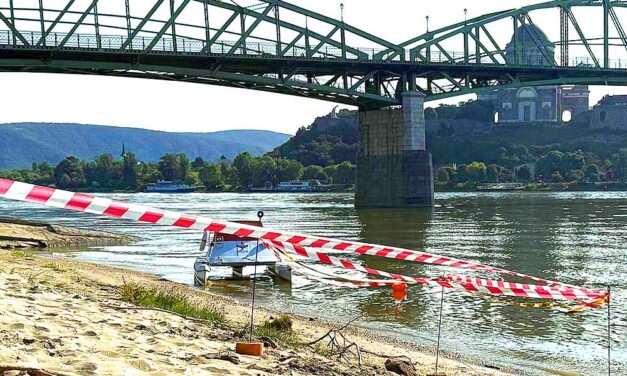 Lezárták a Duna-part egy szakaszát, séta közben óriási bombába botlott egy nő