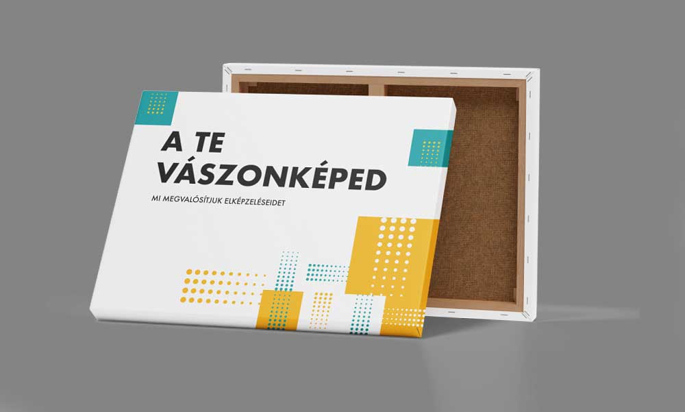 A vászonkép mint dekorációs eszköz