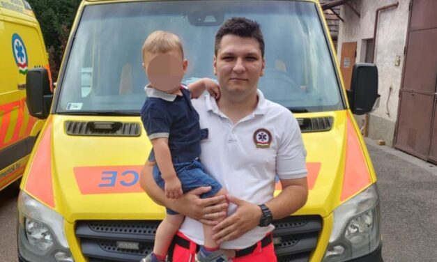 „Hiába volt ott azonnal helyben a segítség” – megszólalt a szolgálat közben elhunyt 38 éves mentős felesége, Zsolt életéért sokáig küzdöttek a kollégái