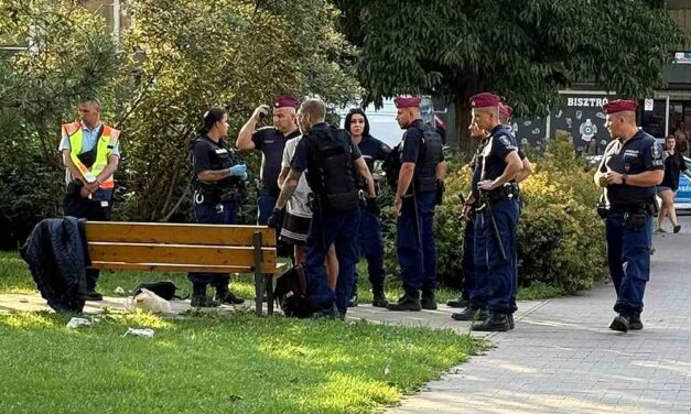 Késelés Szolnokon: hatalmas erőkkel vonultak ki a rendőrök a vasútállomáshoz