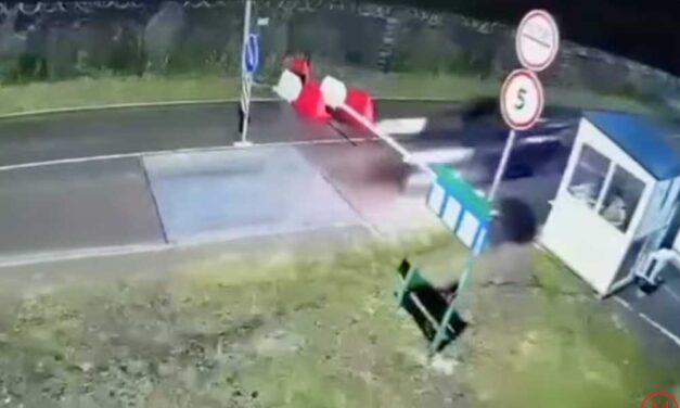 Filmbe illő jelenet az ukrán-magyar határon: áttörte a sorompót, így menekült el a mozgosítás elől egy ügyvéd – videó a cikkben
