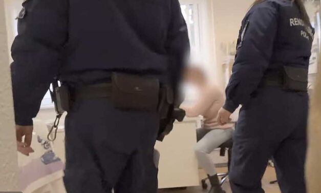 Oltásbalhé Dunavarsányban: rendelőjében csaptak le a nyomozók a népszerű gyerekorvosra – videón a doktornő megbilincselése