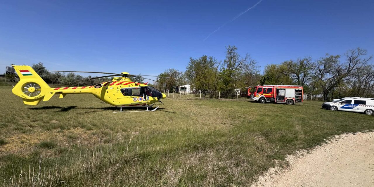 Tragédiai a pécsváradi lőtéren: fejbe lőtte magát egy férfi, mentőhelikopterrel vitték kórházba