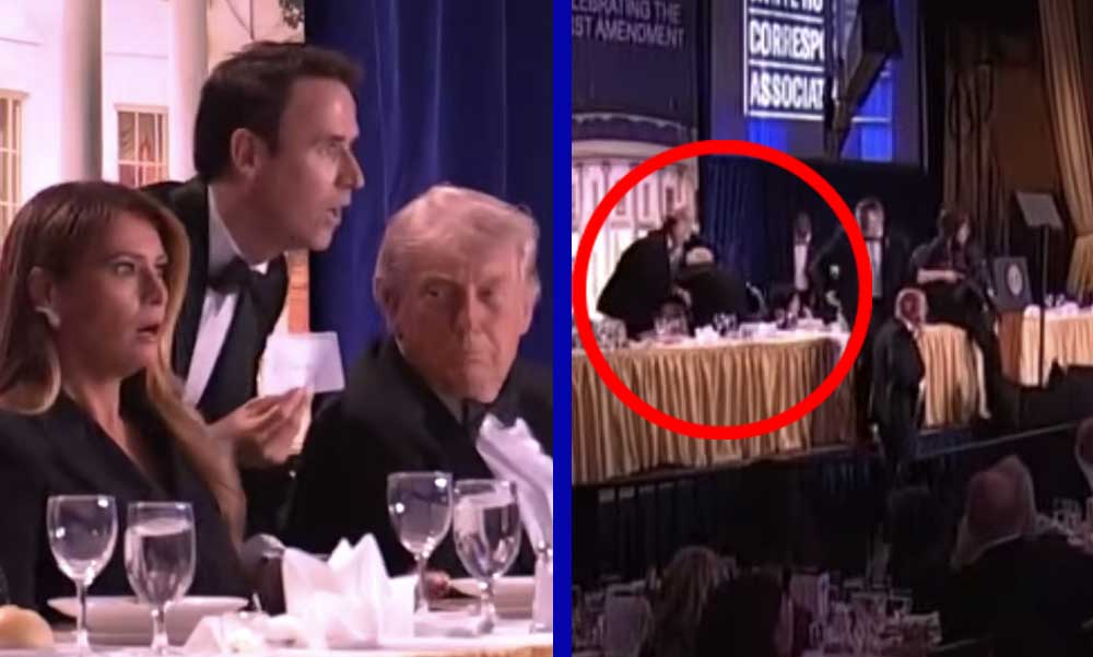 Pánik és lövöldözés a gálavacsorán: Kimentették Donald Trumpot a testőrök – Rejtély, miért a nemrég Magyarországon járt alelnököt vitték ki előbb – VIDEÓ