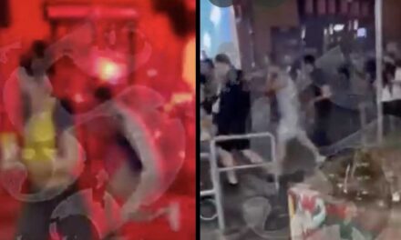 Elszabadult a pokol Budapest belvárosában: Véres tömegverekedés és rengeteg balhé történt a PSG és az Arsenal ultrái között – VIDEÓ