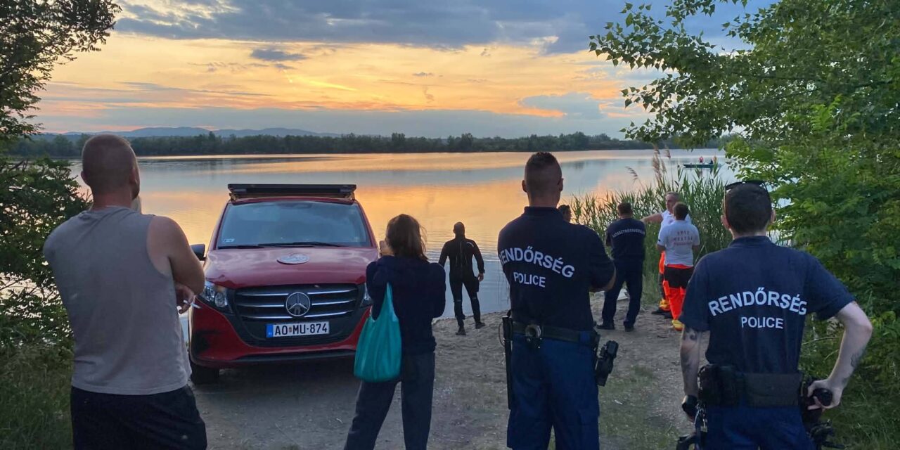 Vízbe fulladt egy fiatal férfi Hejőkeresztúron, vízibiciklizés közben történt a tragédia