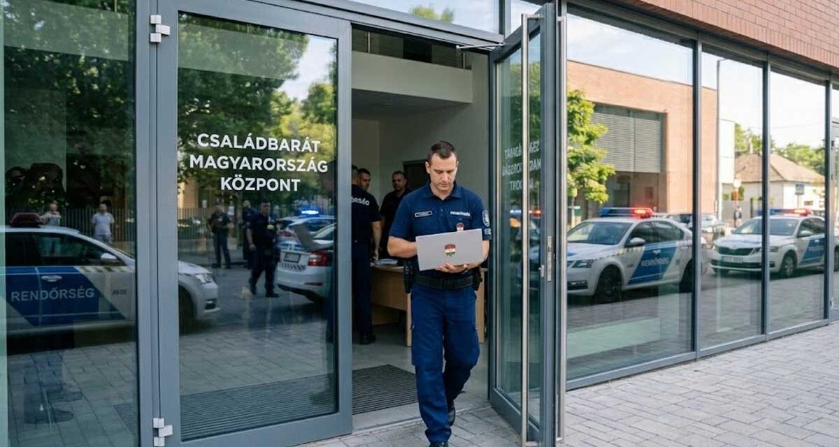 Milliárdos csalás: házkutatást tartottak a Családbarát Magyarország Központban, egyenruhások lepték el a fideszes háttérintézményt