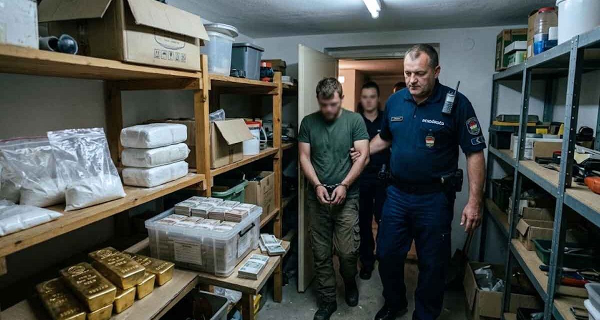 Mesés vagyont, aranyrudakat, pénzt és luxusautókat találtak a családi drogbizniszt működtető kecskeméti házaspárnál