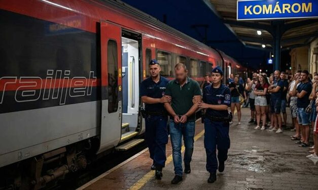 Támadás a Bécs felé tartó gyorsvonaton: Ököllel verte a kalauzt az utas és Komáromnál megfenyegette, hogy megöli