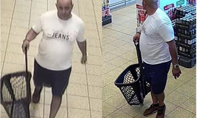 Édességtolvajt keres a rendőrség: 160 tábla csokit lopott a fóti Aldiból egy férfi