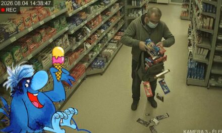 A fóti csokitolvaj Gombóc Artúrnak érezhette magát: Százhatvan tábla édességgel lépett meg a boltból