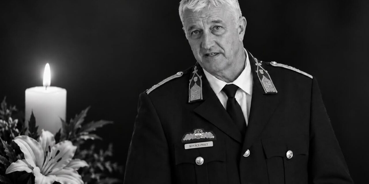 Gyászol a rendőrség: meghalt Kovács Zsolt Székesfehérvár és Gárdony korábbi rendőrfőkapitánya