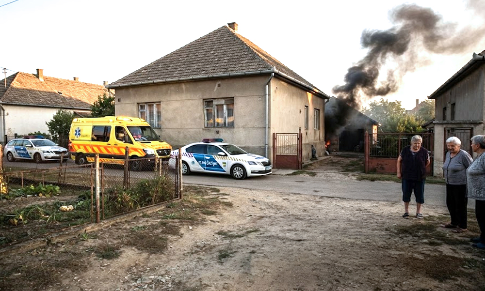 Családi leszámolás Monoron: Felrobbantotta sógorát a férfi, egy reklámszatyorba rejtette a csőbombát, amit a kerítésre akasztott